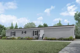 The PEYTON Exterior. This Manufactured Mobile Home features 3 bedrooms and 2 baths.