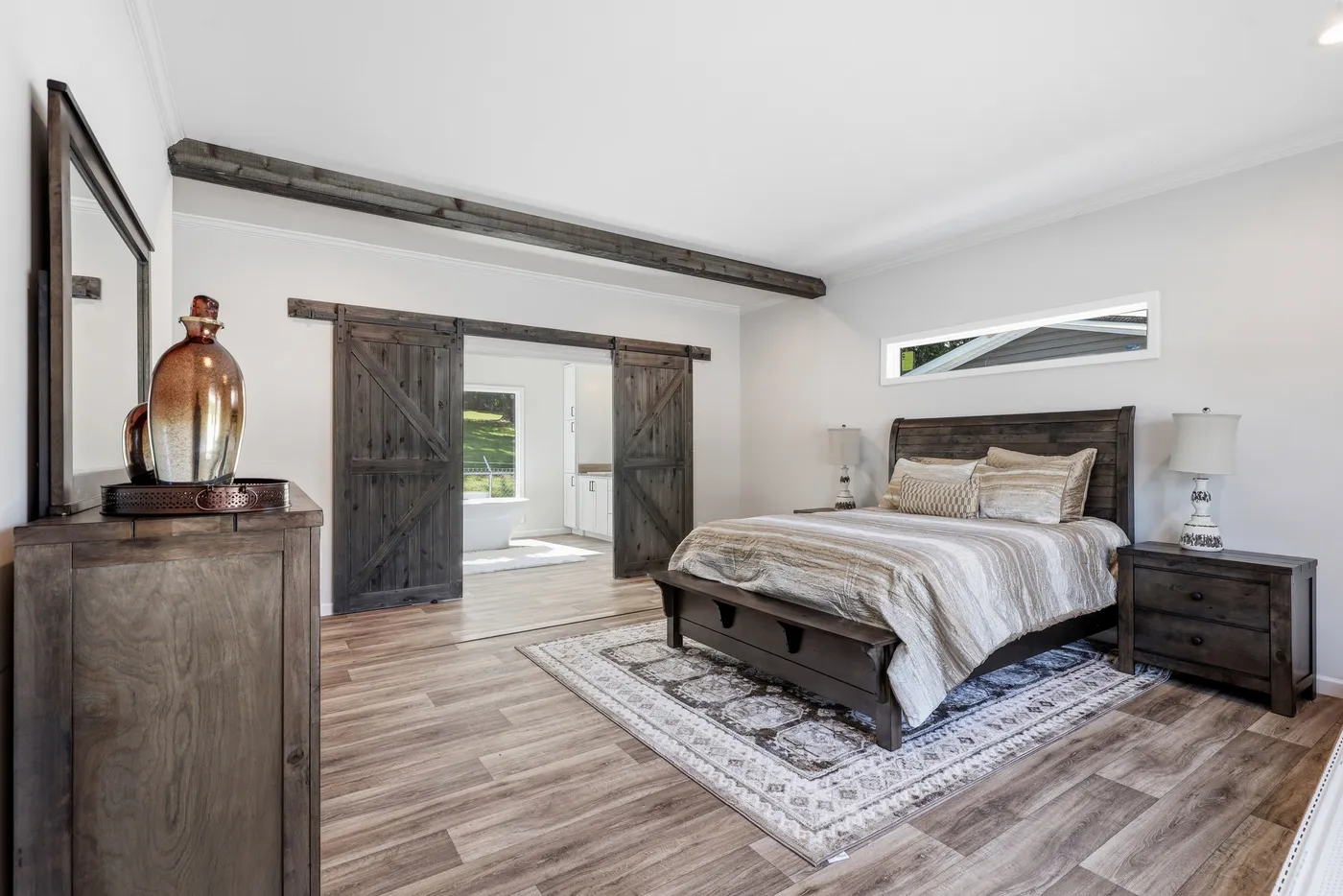 The SOUTHERN CHARM Exterior. This Manufactured Mobile Home features 3 bedrooms and 2 baths.