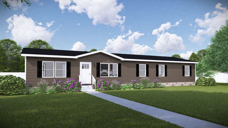 The LEGEND 28X68 Exterior. This Manufactured Mobile Home features 4 bedrooms and 2 baths.