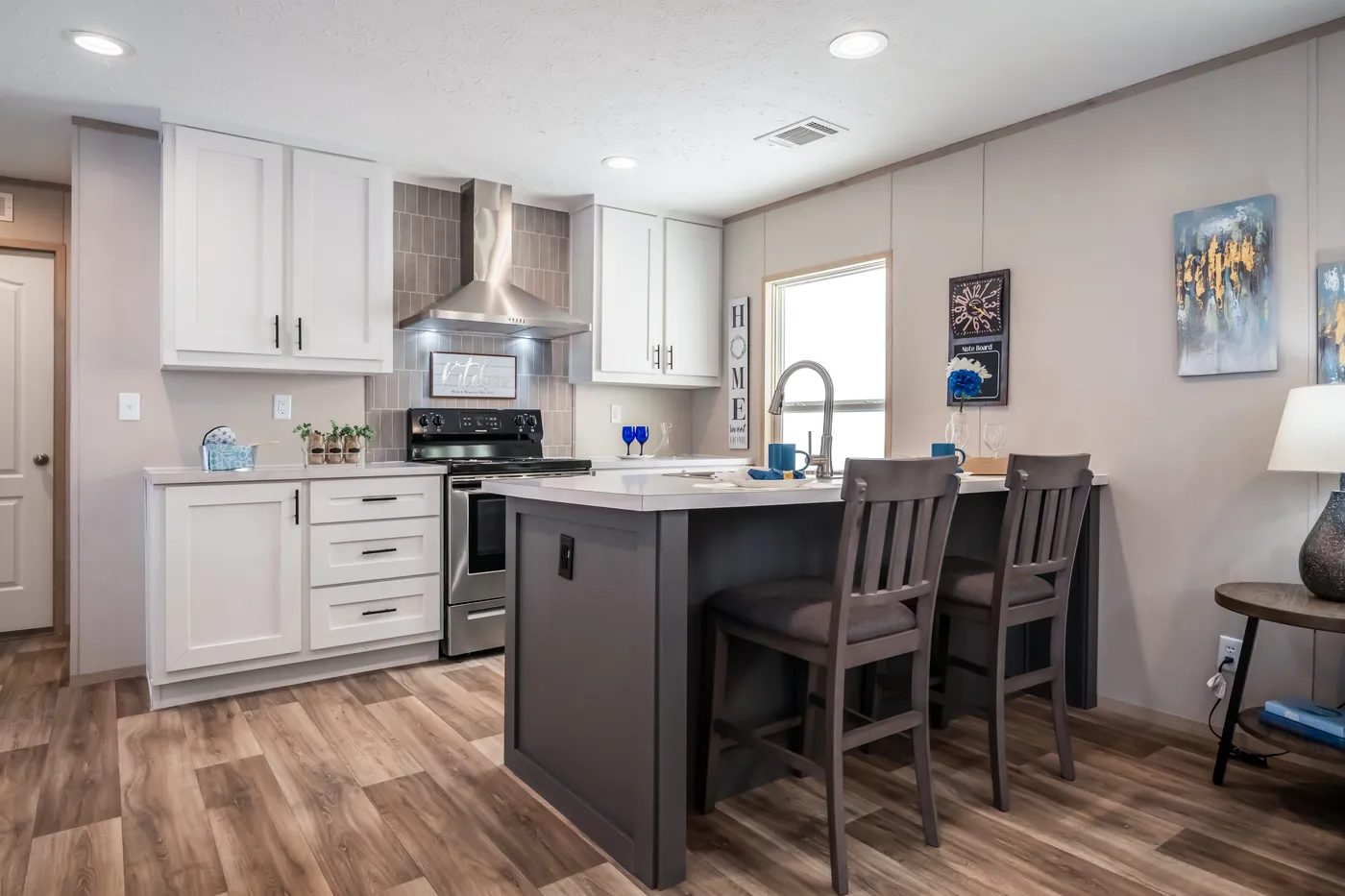 The MAGELLAN  16X72 Exterior. This Manufactured Mobile Home features 3 bedrooms and 2 baths.