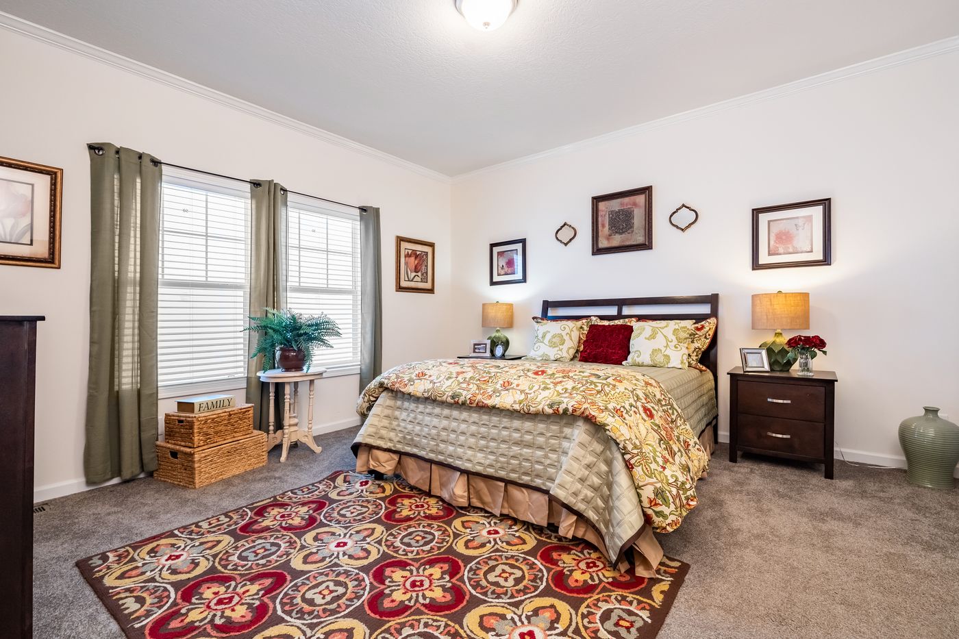 The 3447 CAROLINA Exterior. This Modular Home features 3 bedrooms and 2 baths.