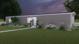 The GLORY Exterior. This Manufactured Mobile Home features 3 bedrooms and 2 baths.