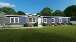 The 5425 "RIDGE" 7628 Exterior. This Manufactured Mobile Home features 4 bedrooms and 2 baths.