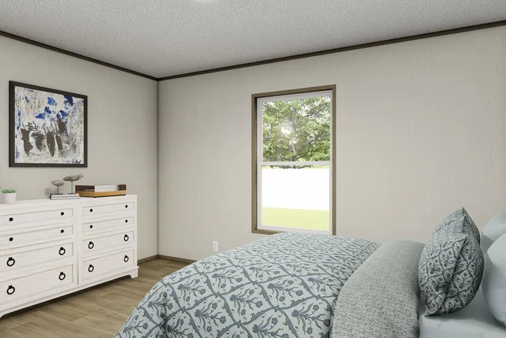 The EVEREST Exterior. This Manufactured Mobile Home features 4 bedrooms and 2 baths.