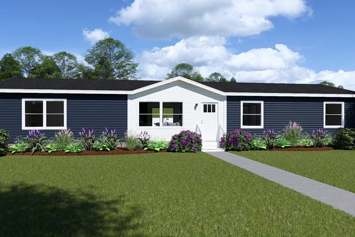The ULTRA PRO HERCULES 28X68 3BR Exterior. This Manufactured Mobile Home features 3 bedrooms and 2 baths.