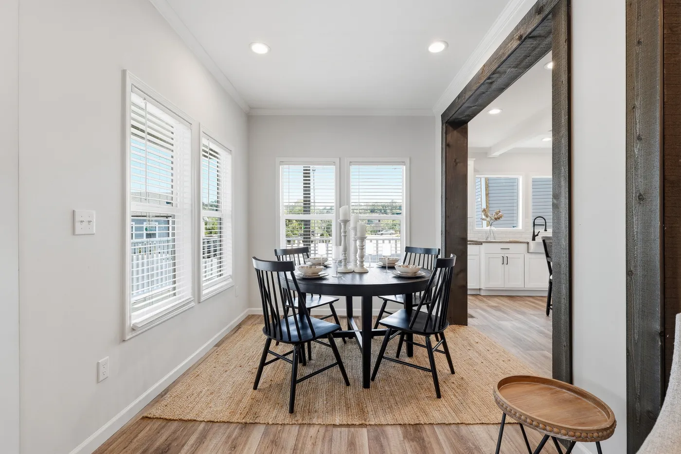 The SOUTHERN CHARM Exterior. This Manufactured Mobile Home features 3 bedrooms and 2 baths.