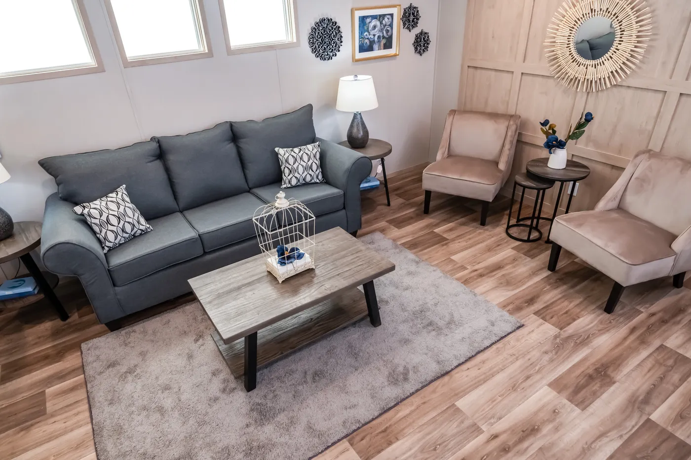 The MAGELLAN  16X72 Exterior. This Manufactured Mobile Home features 3 bedrooms and 2 baths.