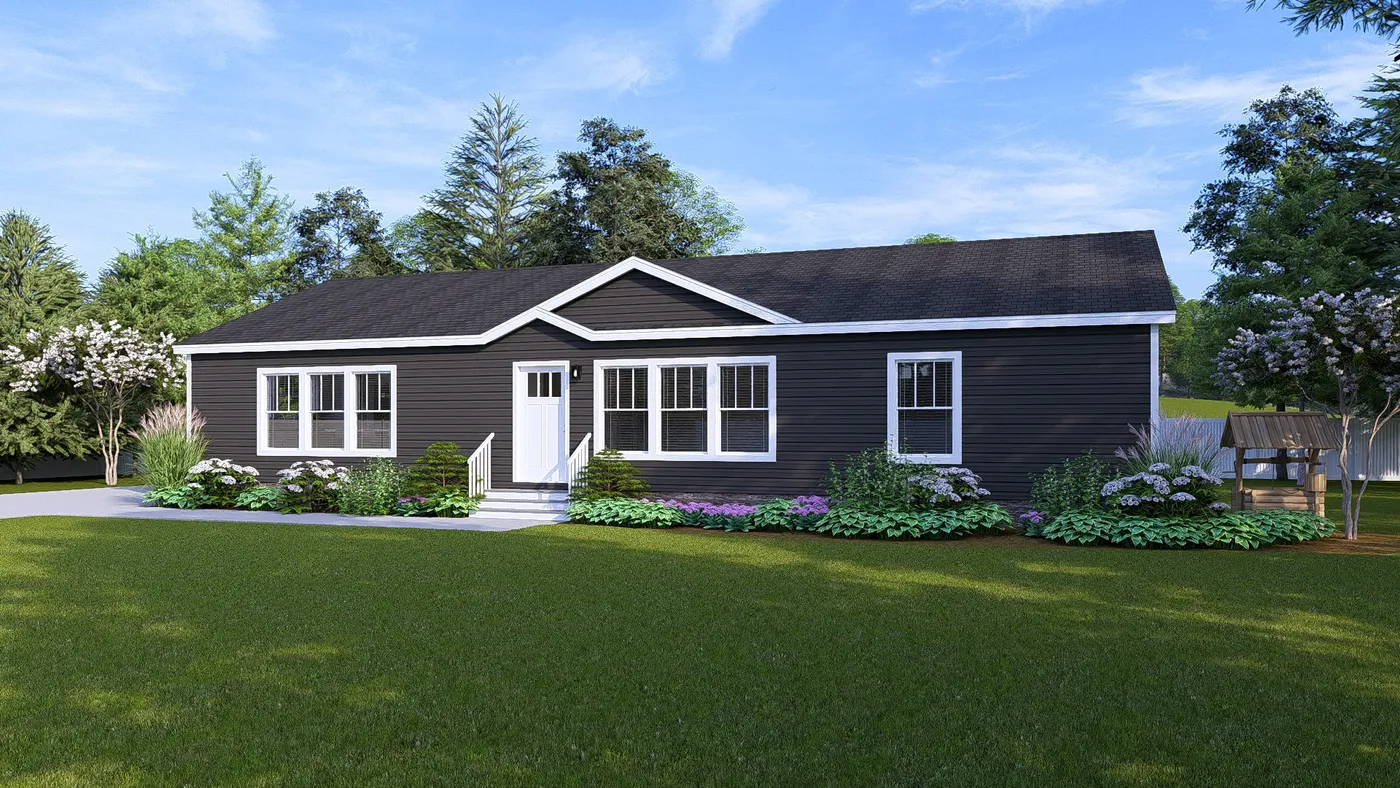 The PIONEER ST 6030-MS064 SECT Exterior. This Manufactured Mobile Home features 3 bedrooms and 2 baths.