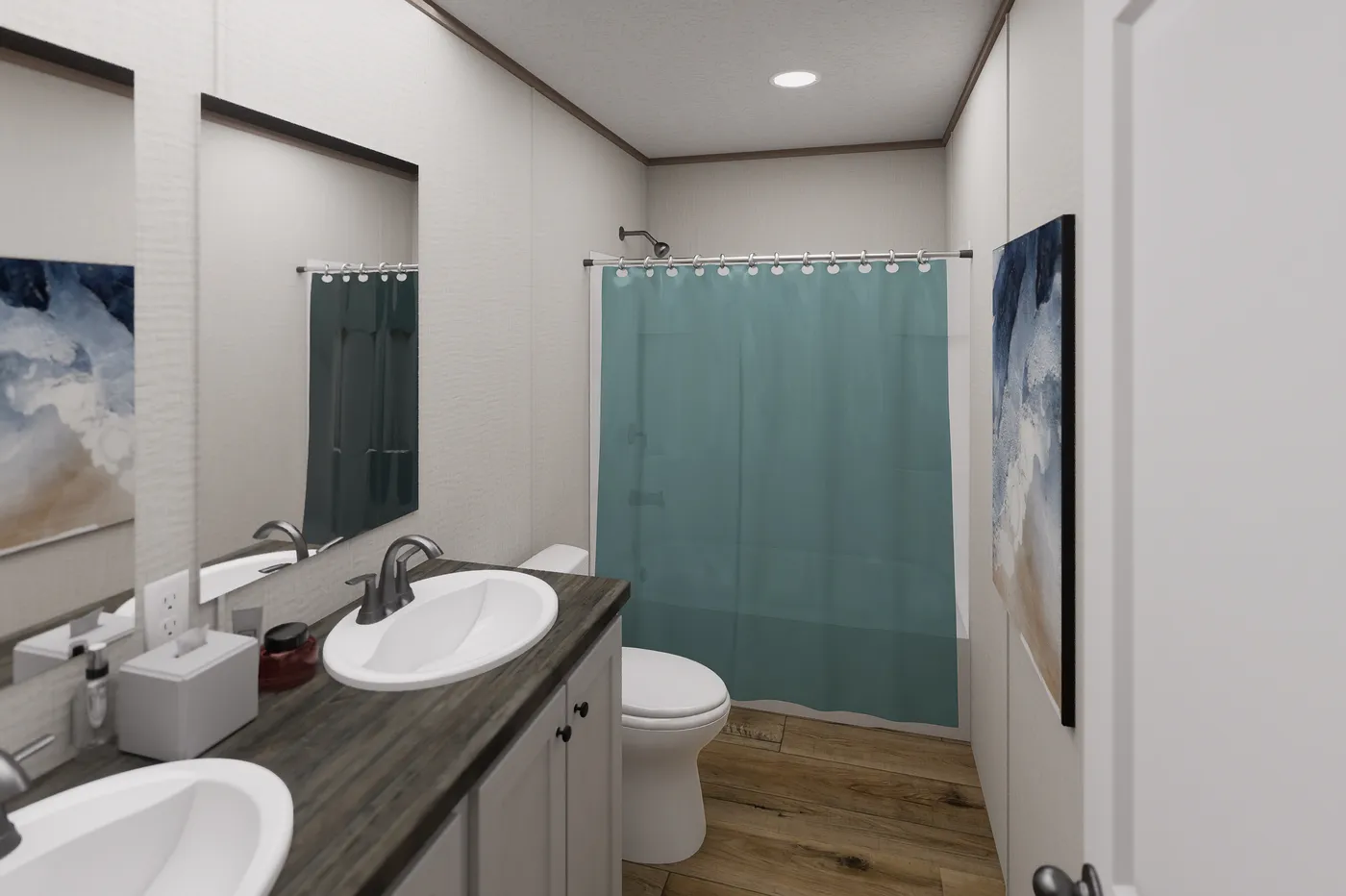 The ULTRA BIG BOY Exterior. This Manufactured Mobile Home features 4 bedrooms and 2 baths.
