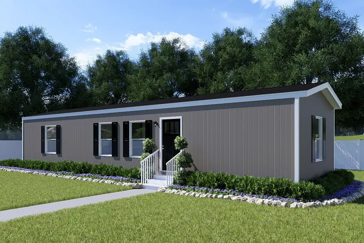 The SPIRIT Exterior in Clay. This Manufactured Mobile Home features 2 bedrooms and 2 baths.