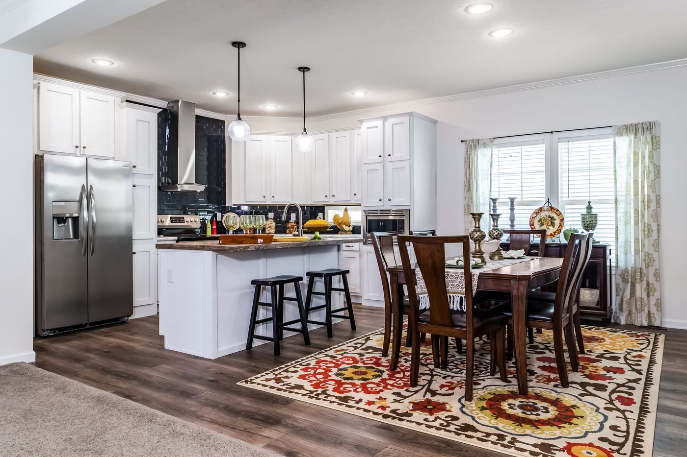 The 3447 CAROLINA Exterior. This Modular Home features 3 bedrooms and 2 baths.