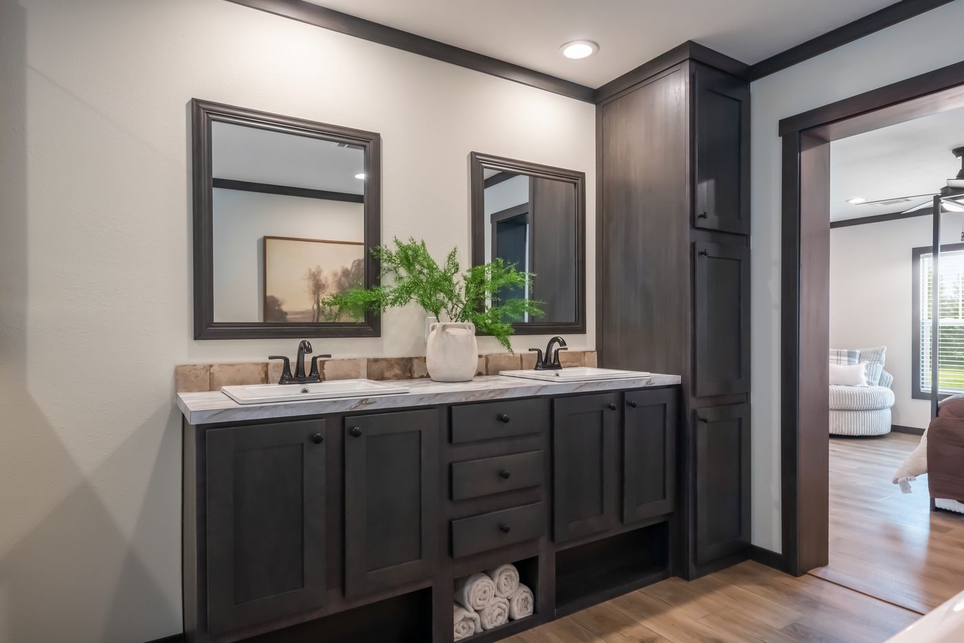 The THE VOGUE 60 Exterior. This Manufactured Mobile Home features 3 bedrooms and 2 baths.