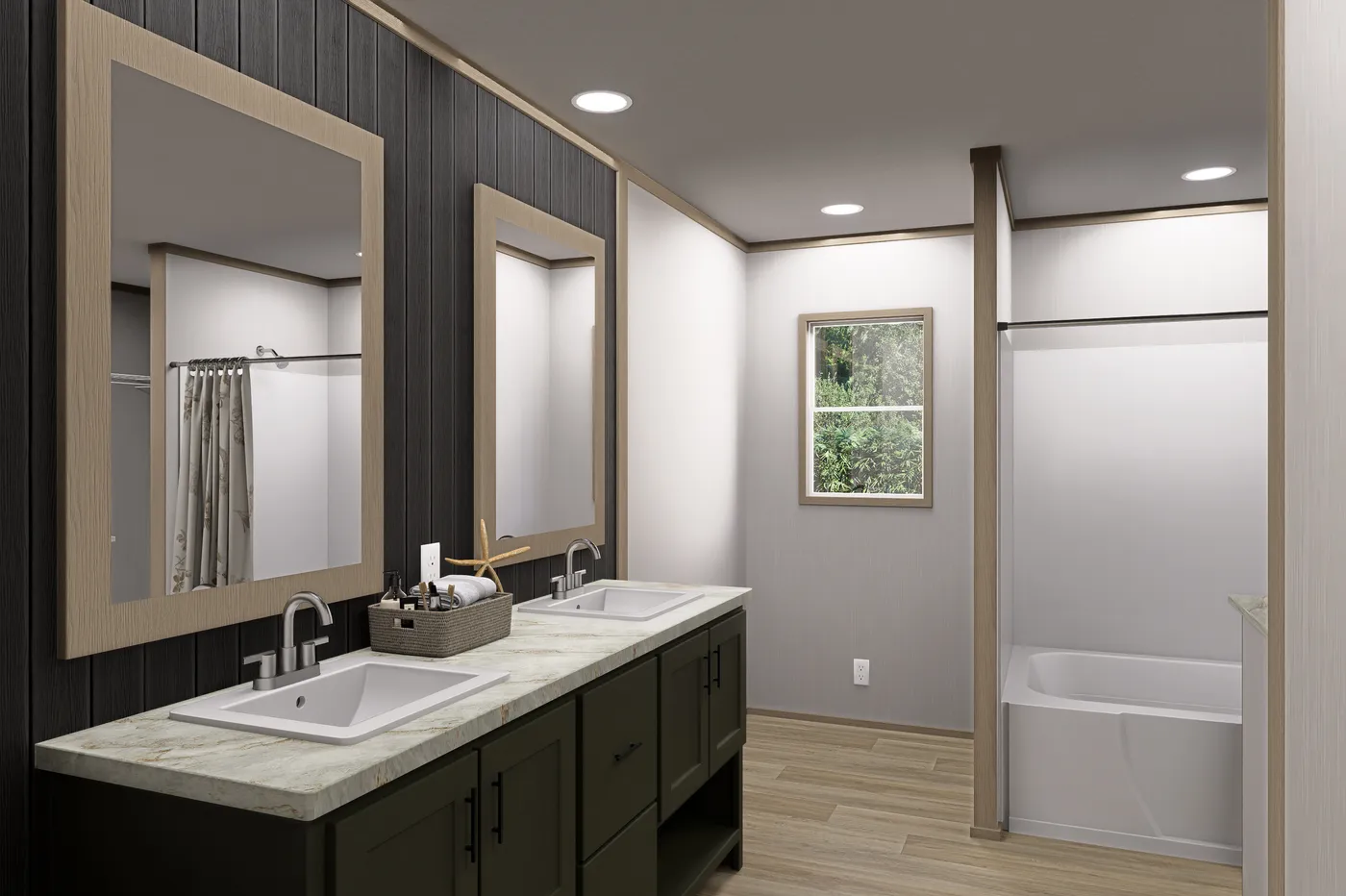 Charwood Package. The SNOWCAP Exterior. This Manufactured Mobile Home features 4 bedrooms and 3 baths.