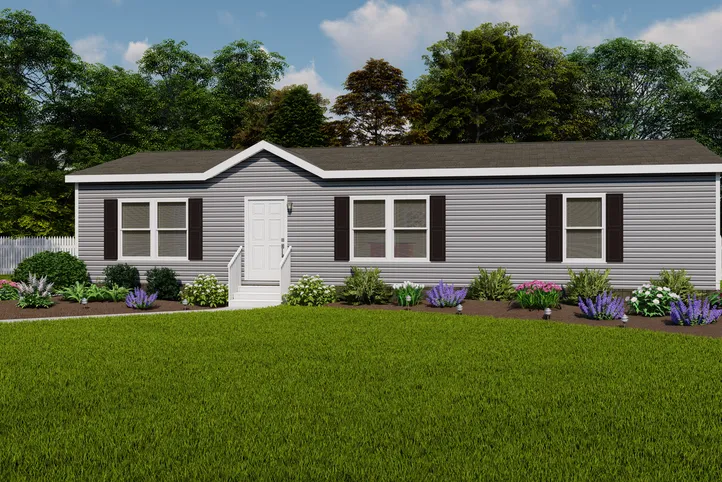 The THE EAGLE 52 Exterior. This Manufactured Mobile Home features 3 bedrooms and 2 baths.