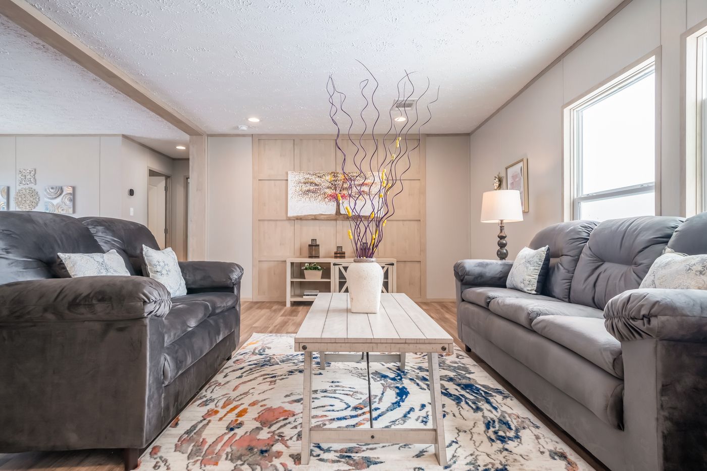 The RIO Exterior. This Manufactured Mobile Home features 3 bedrooms and 2 baths.