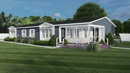 The 1443 CAROLINA 4BR COMFORT Exterior. This Manufactured Mobile Home features 4 bedrooms and 2 baths.