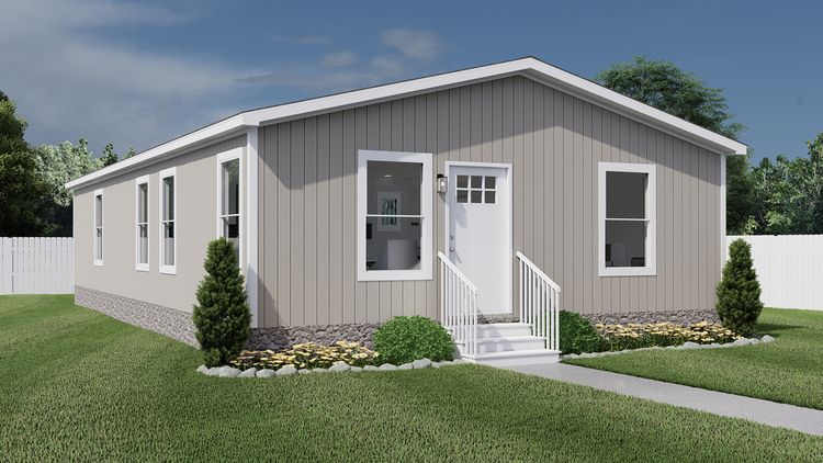 The CMH TEM2848-3A UNDER PRESSURE Exterior. This Manufactured Mobile Home features 3 bedrooms and 2 baths.