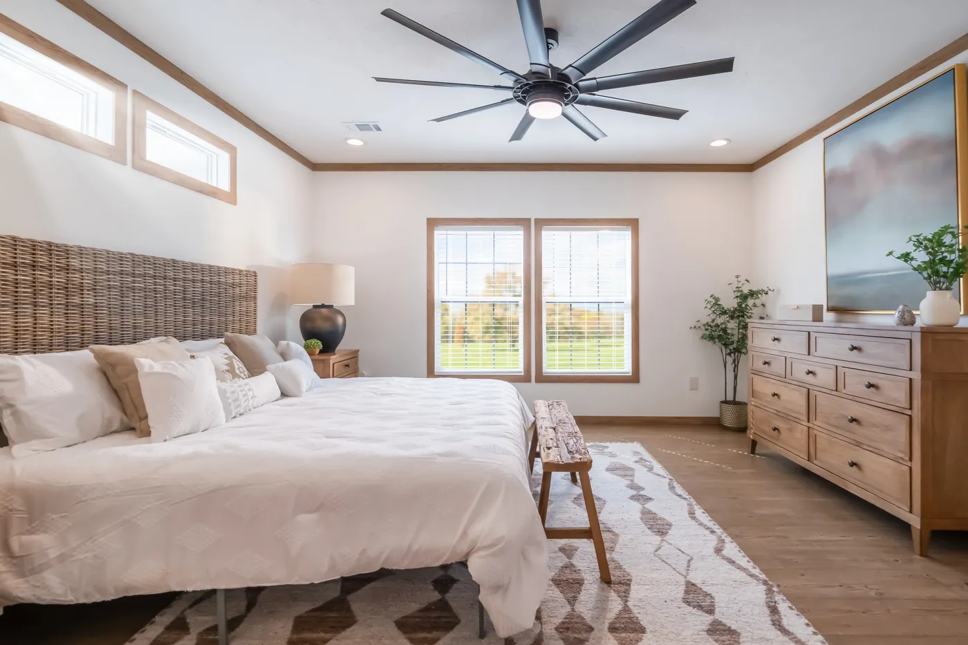The THE REED Exterior. This Manufactured Mobile Home features 3 bedrooms and 2 baths.