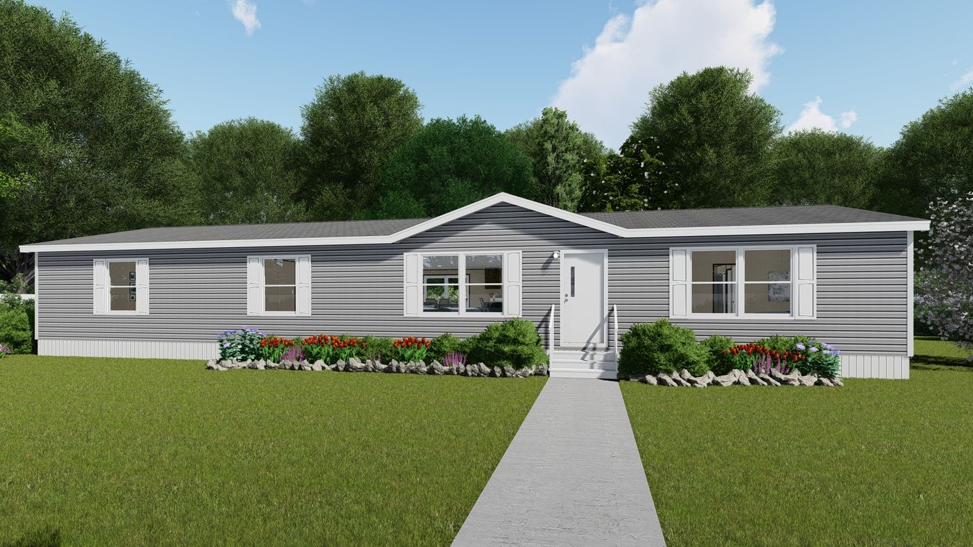 Brand New 2024 - Spacious Double Wide Manufactured Home Exterior View at Aiken Housing Center