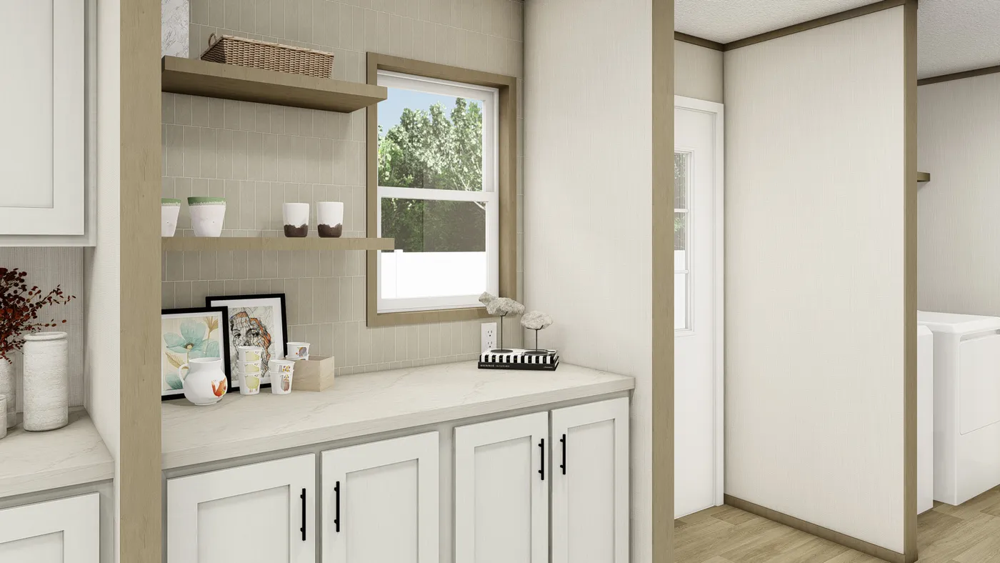 The EXPEDITION Exterior. This Manufactured Mobile Home features 4 bedrooms and 2 baths.