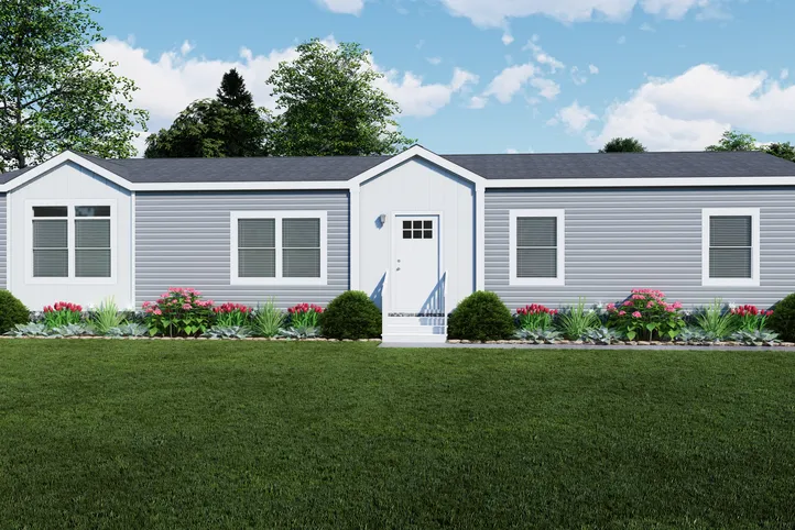The STELLA Exterior. This Home features 3 bedrooms and 2 baths.