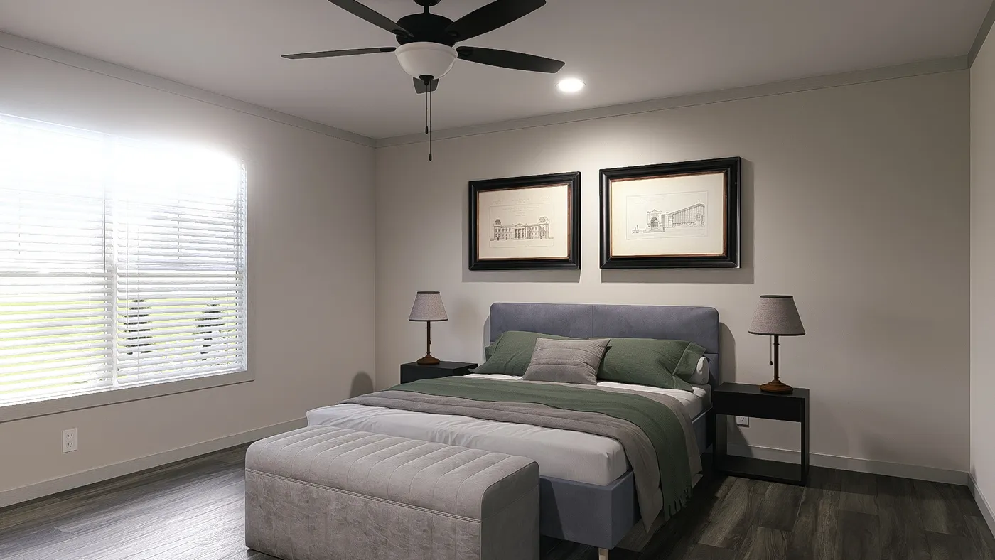 The FARM 3 FLEX DEN ELITE Exterior. This Manufactured Mobile Home features 3 bedrooms and 2 baths.