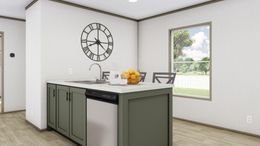 The CLARK   16X66 Exterior. This Manufactured Mobile Home features 3 bedrooms and 2 baths.