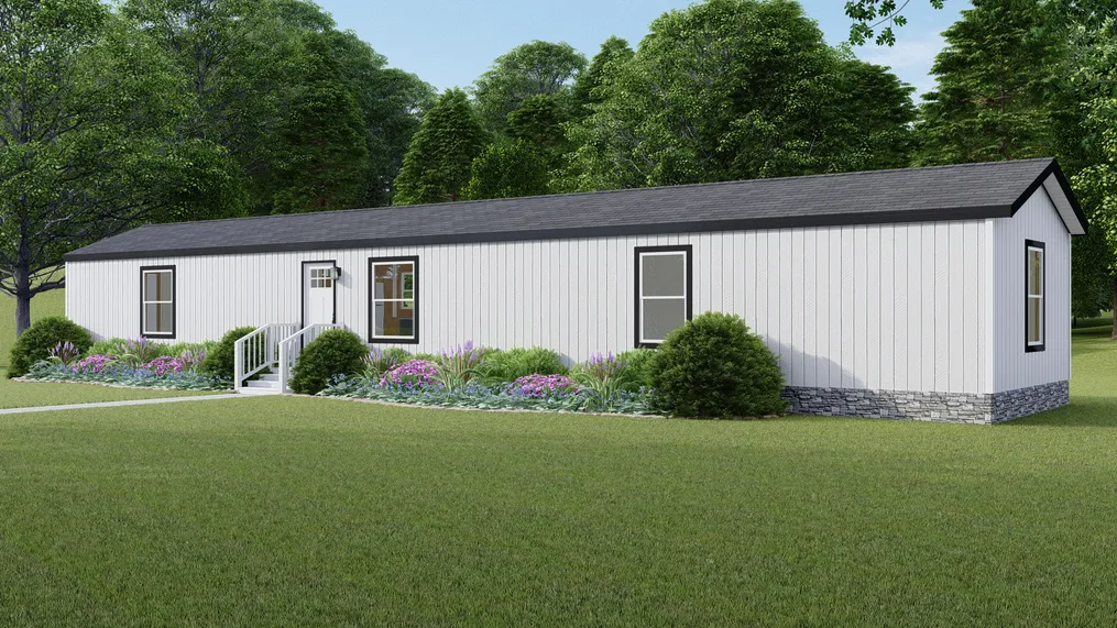 The SYDNEY Exterior. This Manufactured Mobile Home features 3 bedrooms and 2 baths.