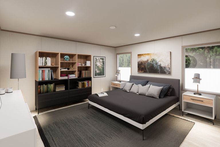 The ULTRA FLEX JEWEL Exterior. This Manufactured Mobile Home features 3 bedrooms and 2 baths.