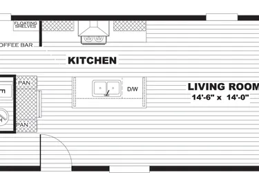 The SYDNEY Exterior. This Manufactured Mobile Home features 3 bedrooms and 2 baths.