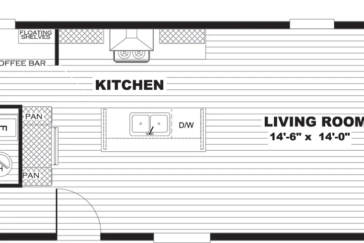 The SYDNEY Exterior. This Manufactured Mobile Home features 3 bedrooms and 2 baths.