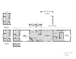 The ANNIVERSARY ENTERTAINER. This home features 3 bedrooms and 2 baths.
