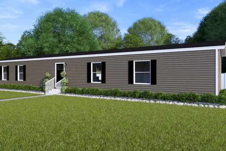 The BALANCE Exterior in Clay Vinyl. This Manufactured Mobile Home features 3 bedrooms and 2 baths.