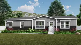 The THE ARMANI Exterior. This Manufactured Mobile Home features 3 bedrooms and 2 baths.