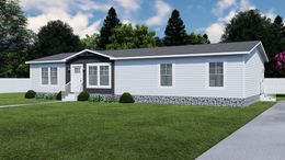 The HARPER Exterior. This Manufactured Mobile Home features 3 bedrooms and 2 baths.