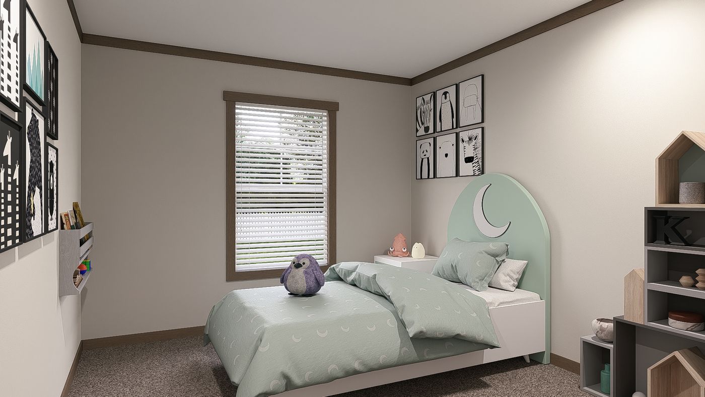 The ISABELLA ELITE Exterior. This Manufactured Mobile Home features 3 bedrooms and 2 baths.