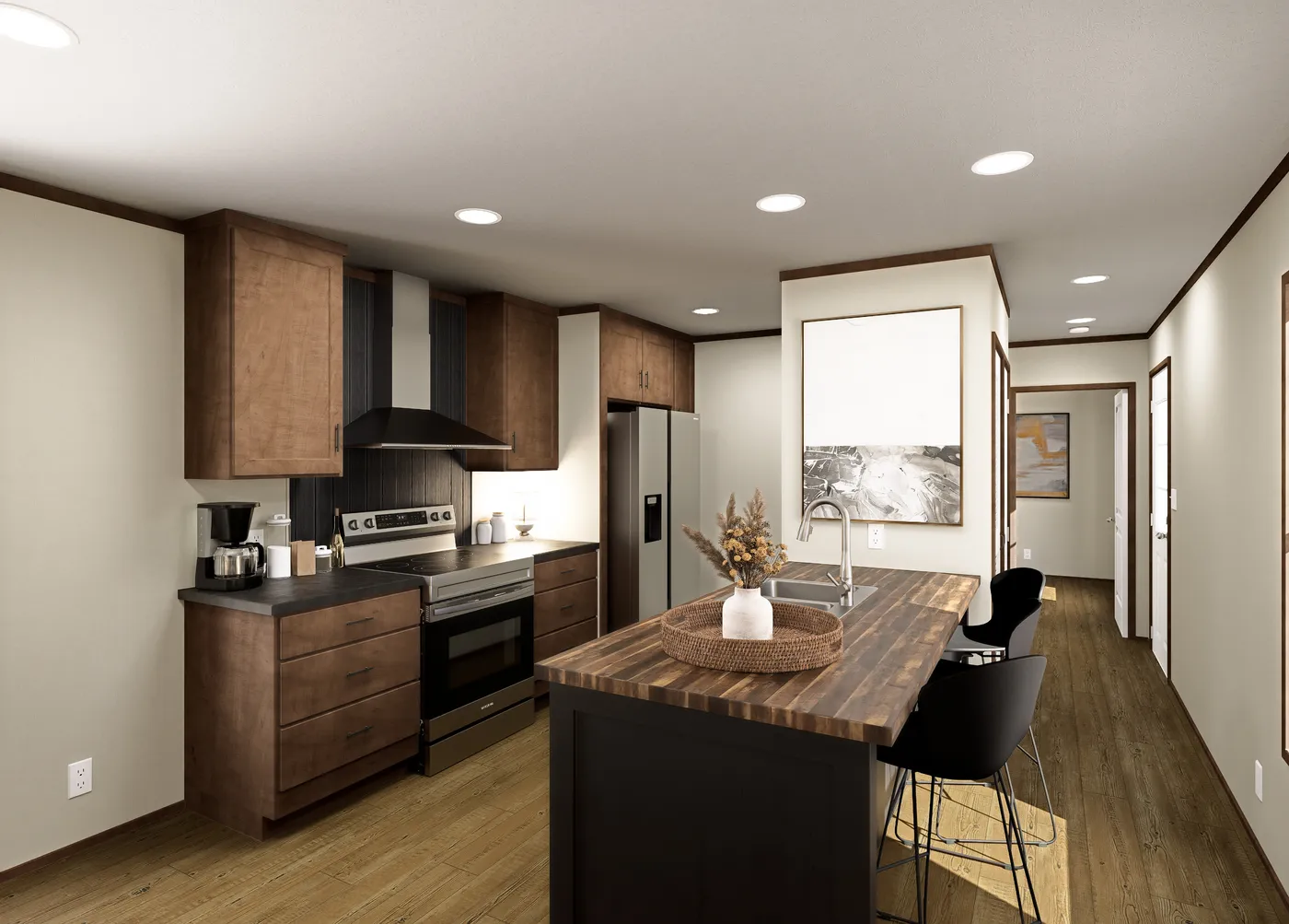 The DIAS Exterior. This Manufactured Mobile Home features 3 bedrooms and 2 baths.