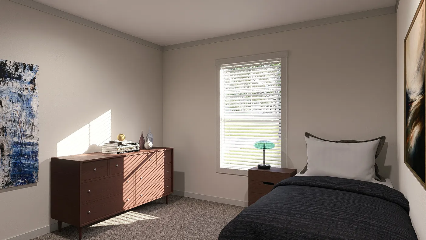 The FARM 3 FLEX DEN ELITE Exterior. This Manufactured Mobile Home features 3 bedrooms and 2 baths.