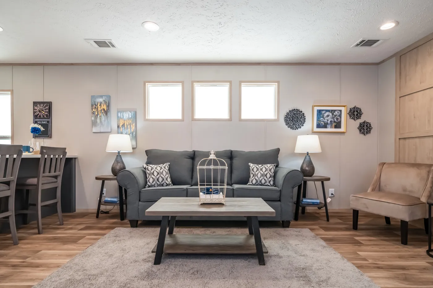 The MAGELLAN  16X72 Exterior. This Manufactured Mobile Home features 3 bedrooms and 2 baths.