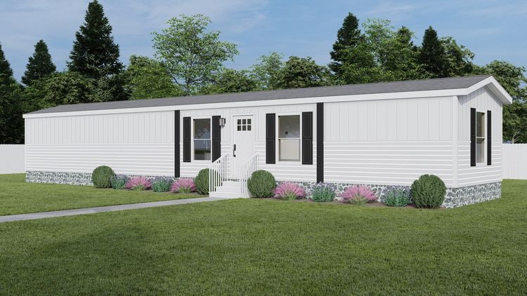 The DIAS 7014-1466 Exterior. This Manufactured Mobile Home features 3 bedrooms and 2 baths.