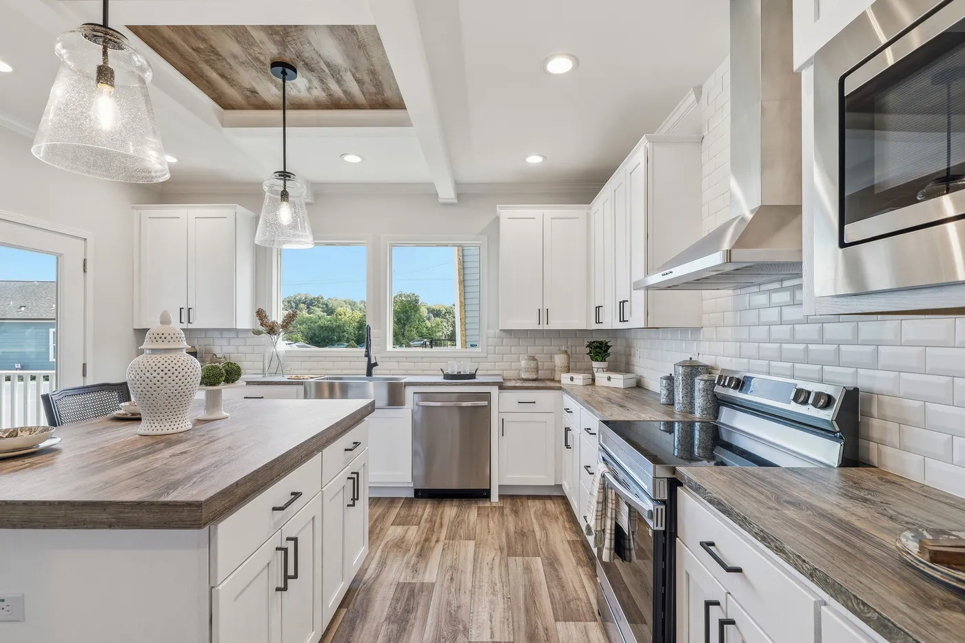The SOUTHERN CHARM Exterior. This Manufactured Mobile Home features 3 bedrooms and 2 baths.