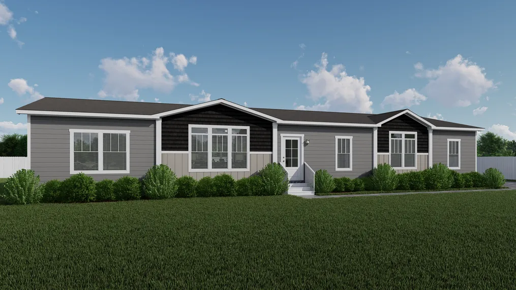 The THE ATLAS Exterior. This Manufactured Mobile Home features 4 bedrooms and 3 baths.