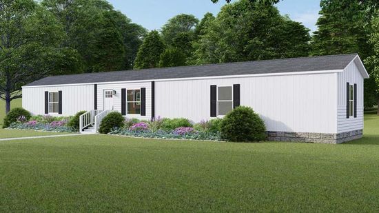 The SYDNEY 8016-1076 Exterior. This Manufactured Mobile Home features 3 bedrooms and 2 baths.