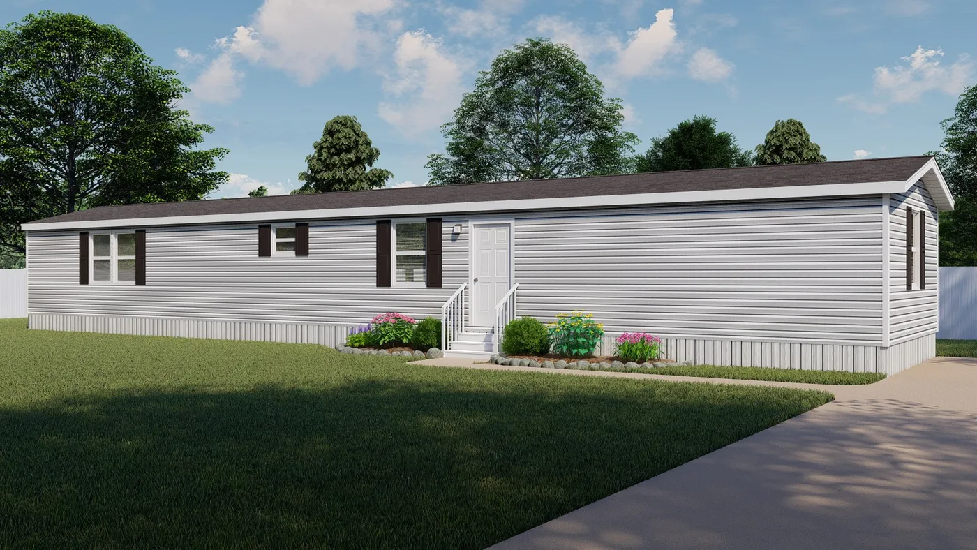 The THE PANTRY HOUSE Exterior. This Manufactured Mobile Home features 3 bedrooms and 2 baths.