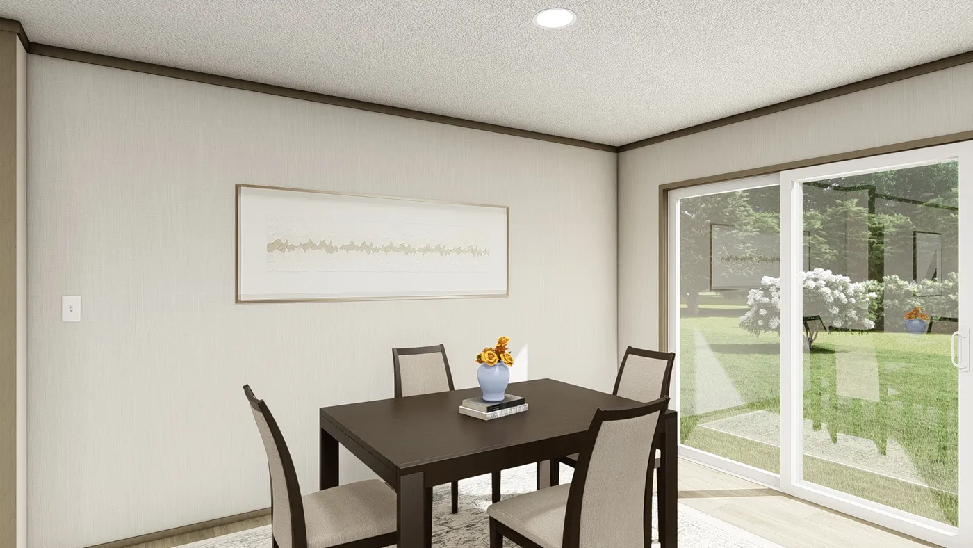 The SNOWCAP Exterior. This Manufactured Mobile Home features 4 bedrooms and 2 baths.