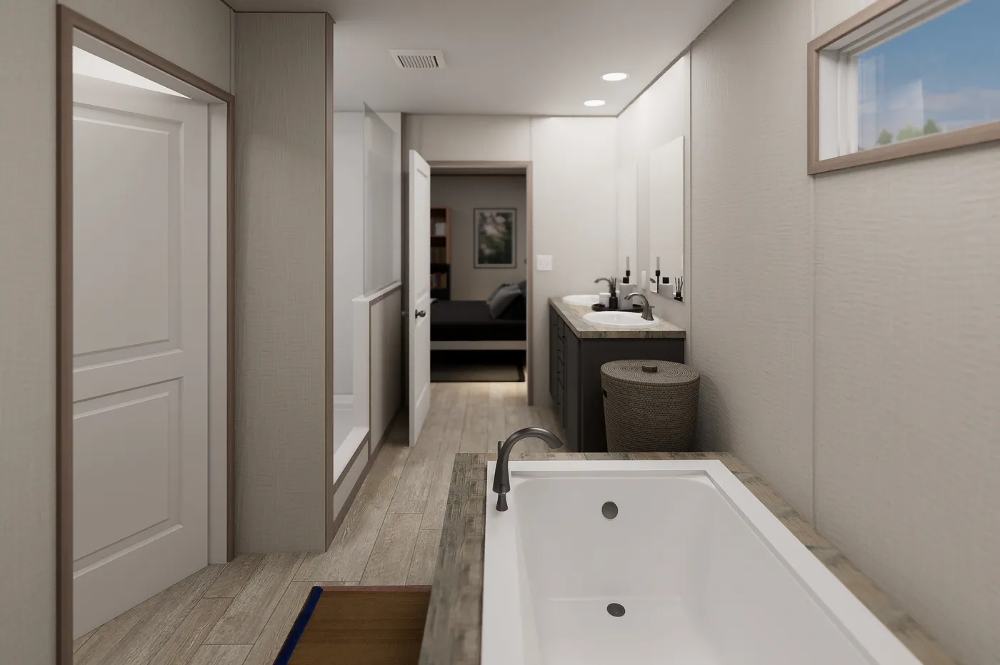 The ULTRA FLEX JEWEL Exterior. This Manufactured Mobile Home features 3 bedrooms and 2 baths.