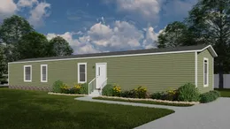 The SELECT 16723B Exterior. This Manufactured Mobile Home features 3 bedrooms and 2 baths.