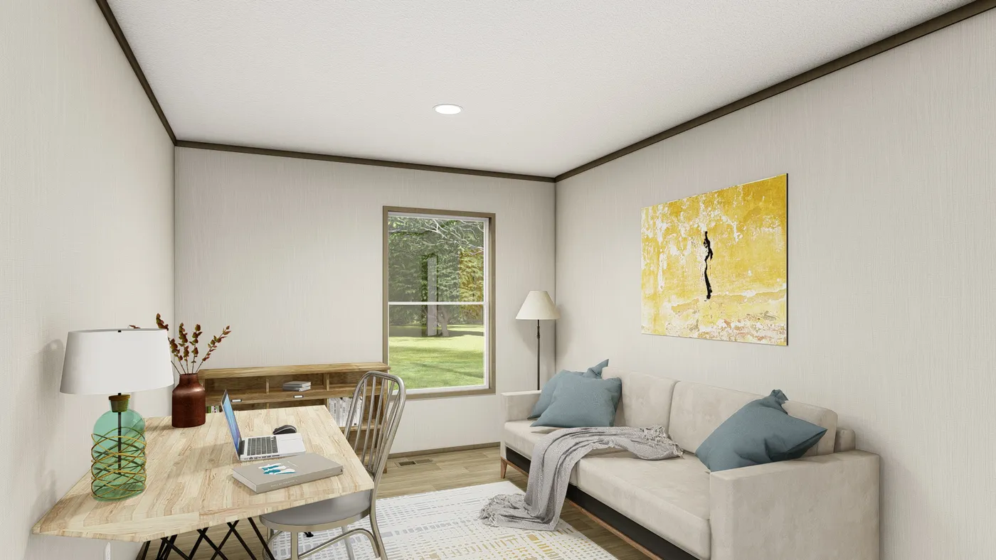 The SUMMIT Exterior. This Manufactured Mobile Home features 4 bedrooms and 3 baths.