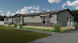 The THE CHANEL Exterior. This Manufactured Mobile Home features 4 bedrooms and 3 baths.