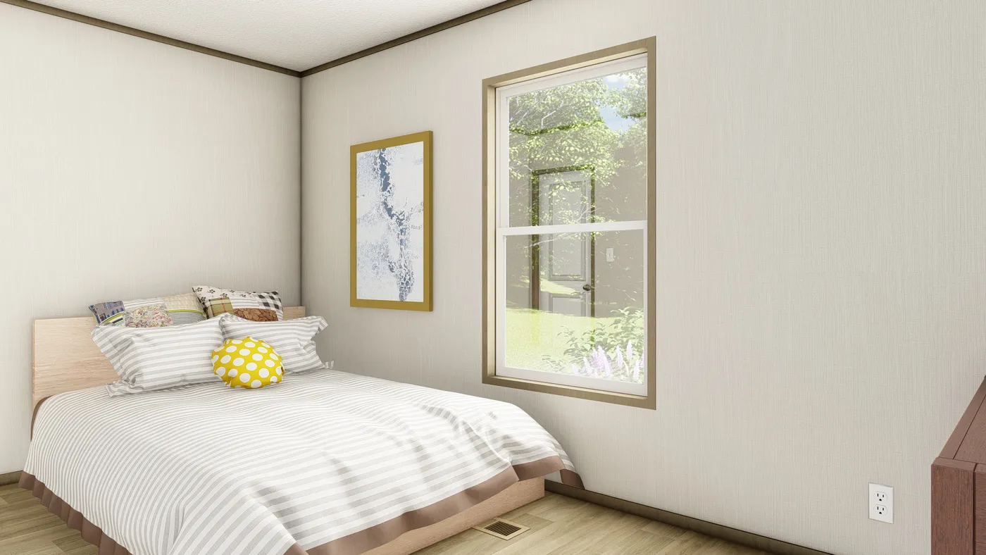 The TIDE 7216-1668 Exterior. This Manufactured Mobile Home features 2 bedrooms and 2 baths.